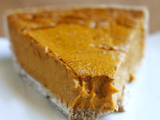 Healthy Pumpkin Pie