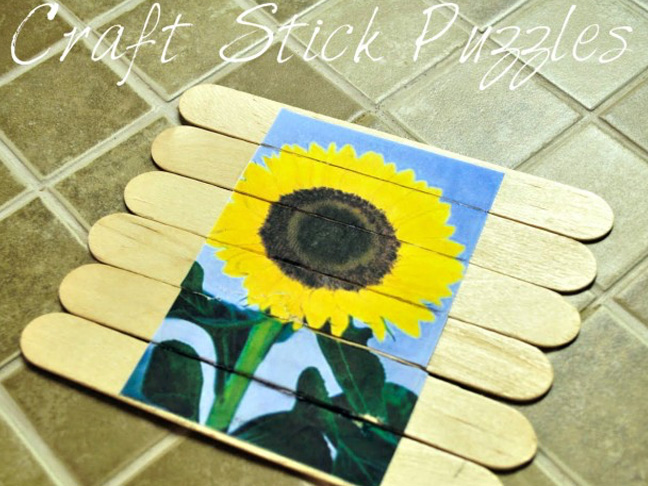 Craft Stick Puzzles