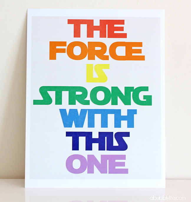 Star Wars Print