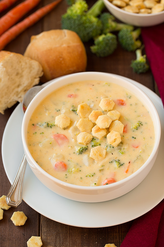 Cheesy Vegetable Chowder