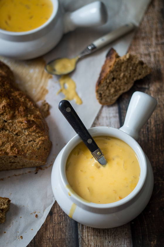 German Beer Cheese Soup