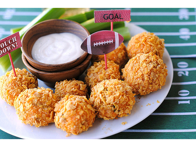 Skinny Buffalo Chicken Bites