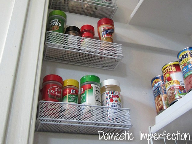 Use the Side Walls of Your Pantry for Shelves
