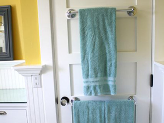 Towel Racks on the Back of Your Bathroom Door