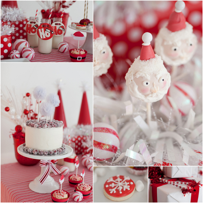 Santa Red & White Party