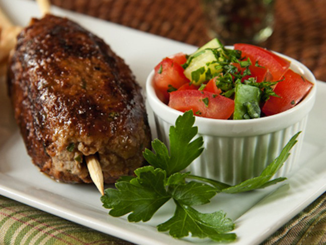 Turkey Kibbe Kebabs