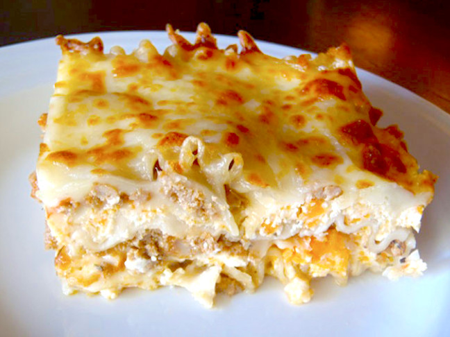 Turkey Yam Lasagna