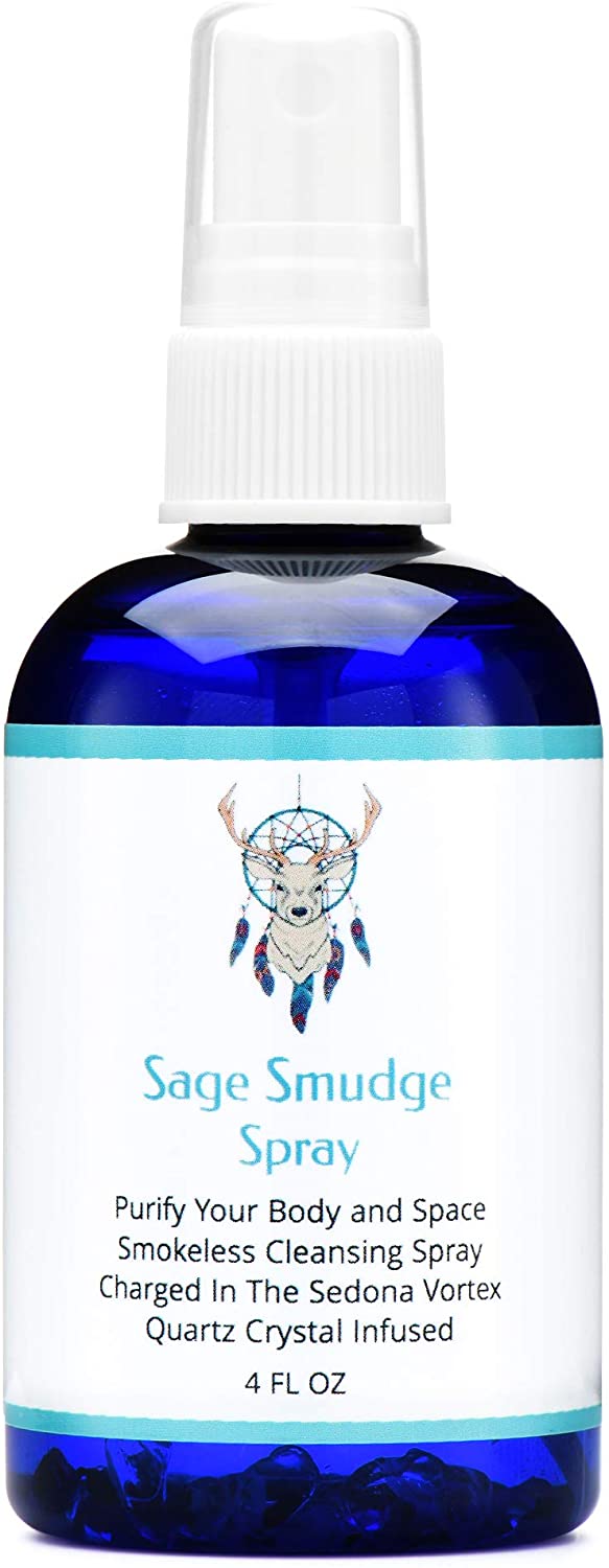 White Sage Smudge Spray for Cleansing and Clearing Energy