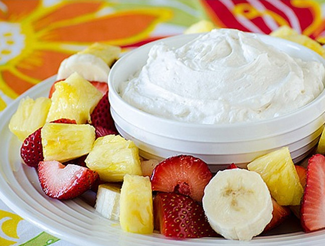 Creamy Coconut Fruit Dip