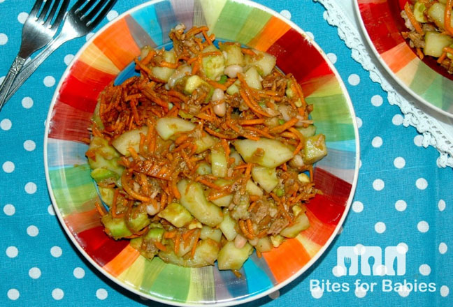 Garden Salad with Dijon Honey Balsamic Vinaigrette