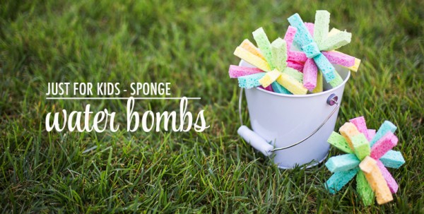 Sponge Water Bombs