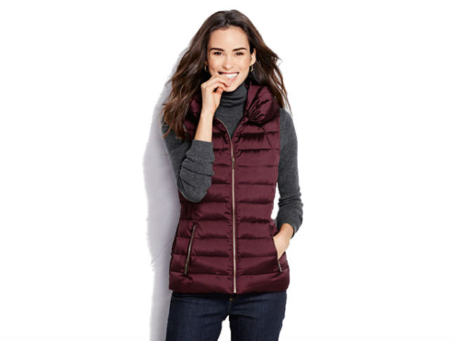 Lands’ End vest 