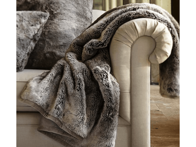 Pottery Barn Faux Fur Throw