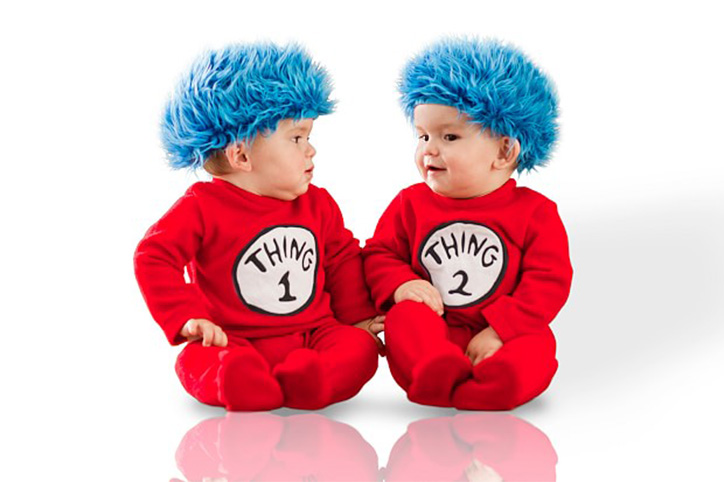 Thing 1 and Thing 2 Costumes