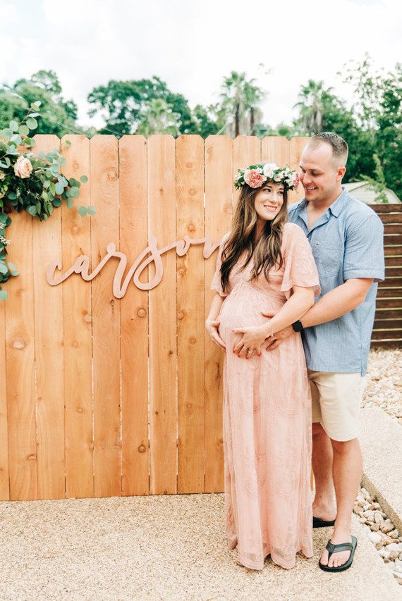 Laser Cut Sign Baby Shower Decor