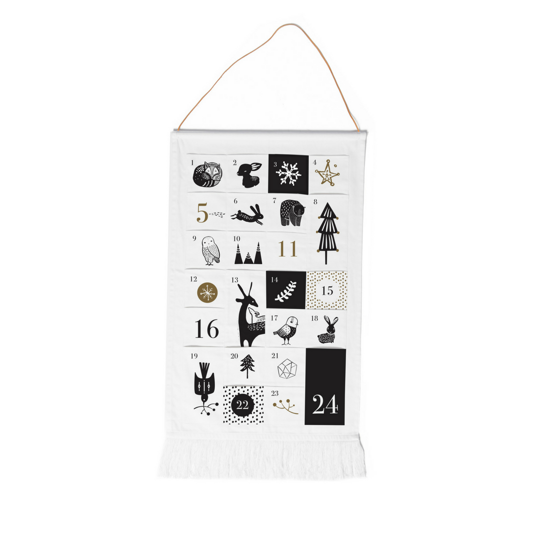 Modern Graphic Advent Calendar