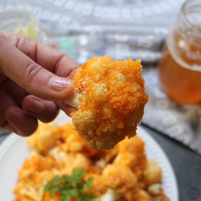 Air Fryer Buffalo Cauliflower