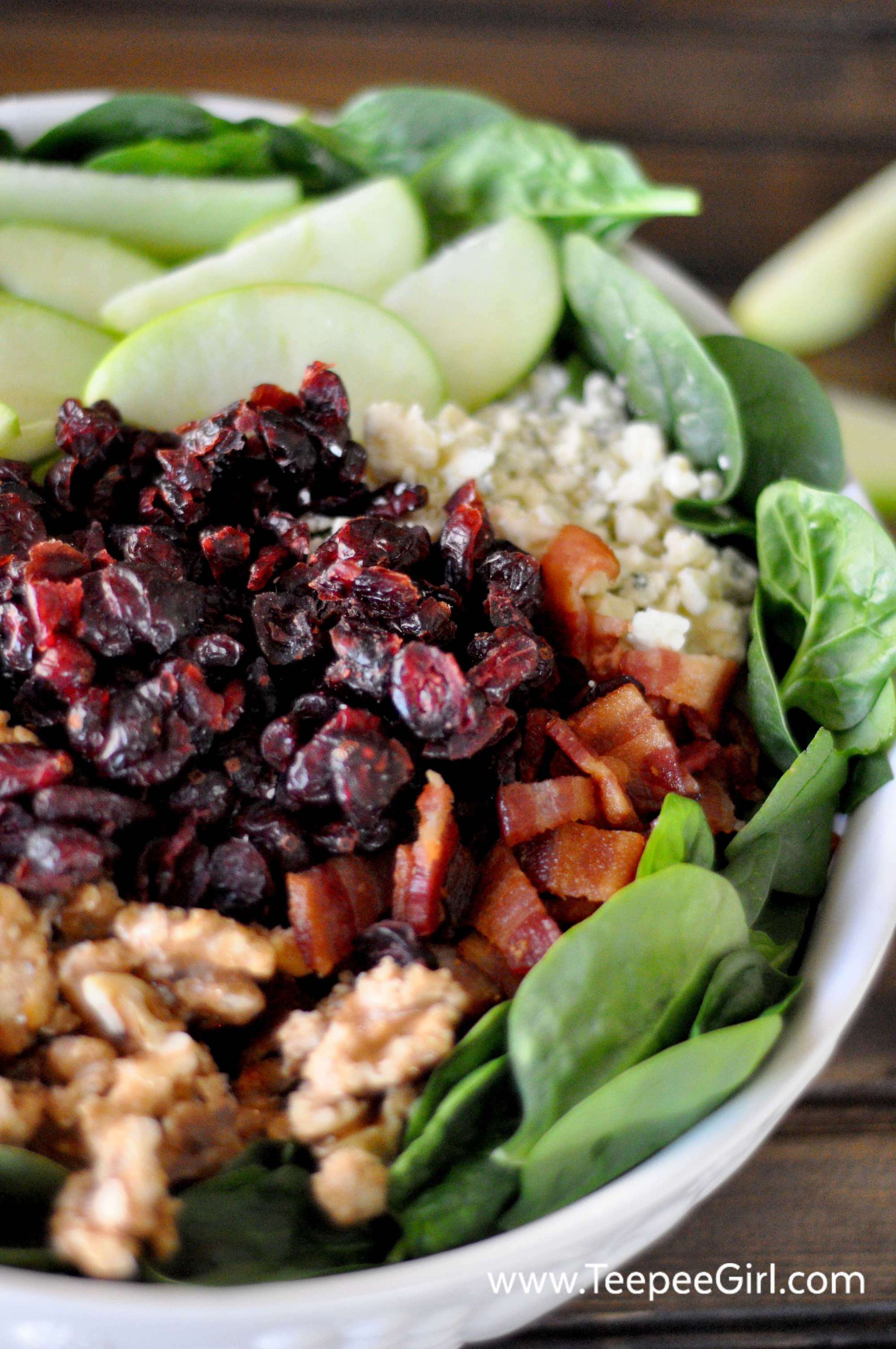 Fall Spinach Salad