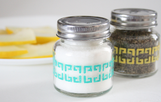 DIY Salt and Pepper Shakers