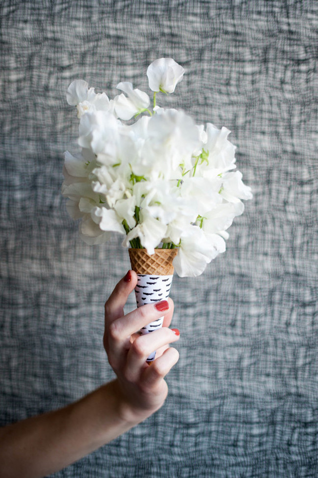 Ice Cream Cone Bouquet Favors