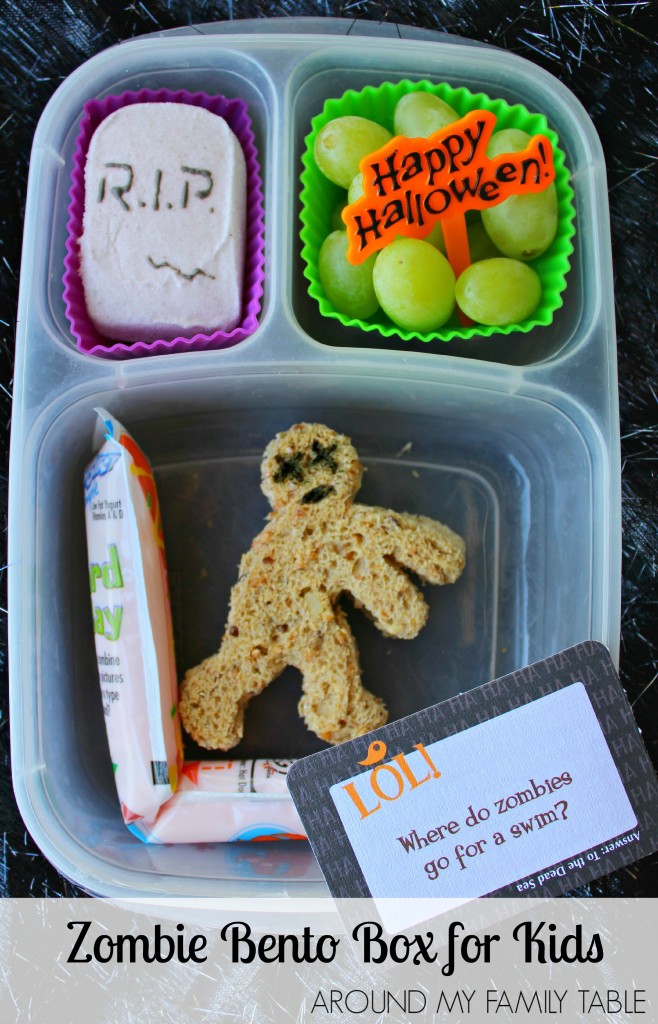 Zombie Halloween Bento Box Idea