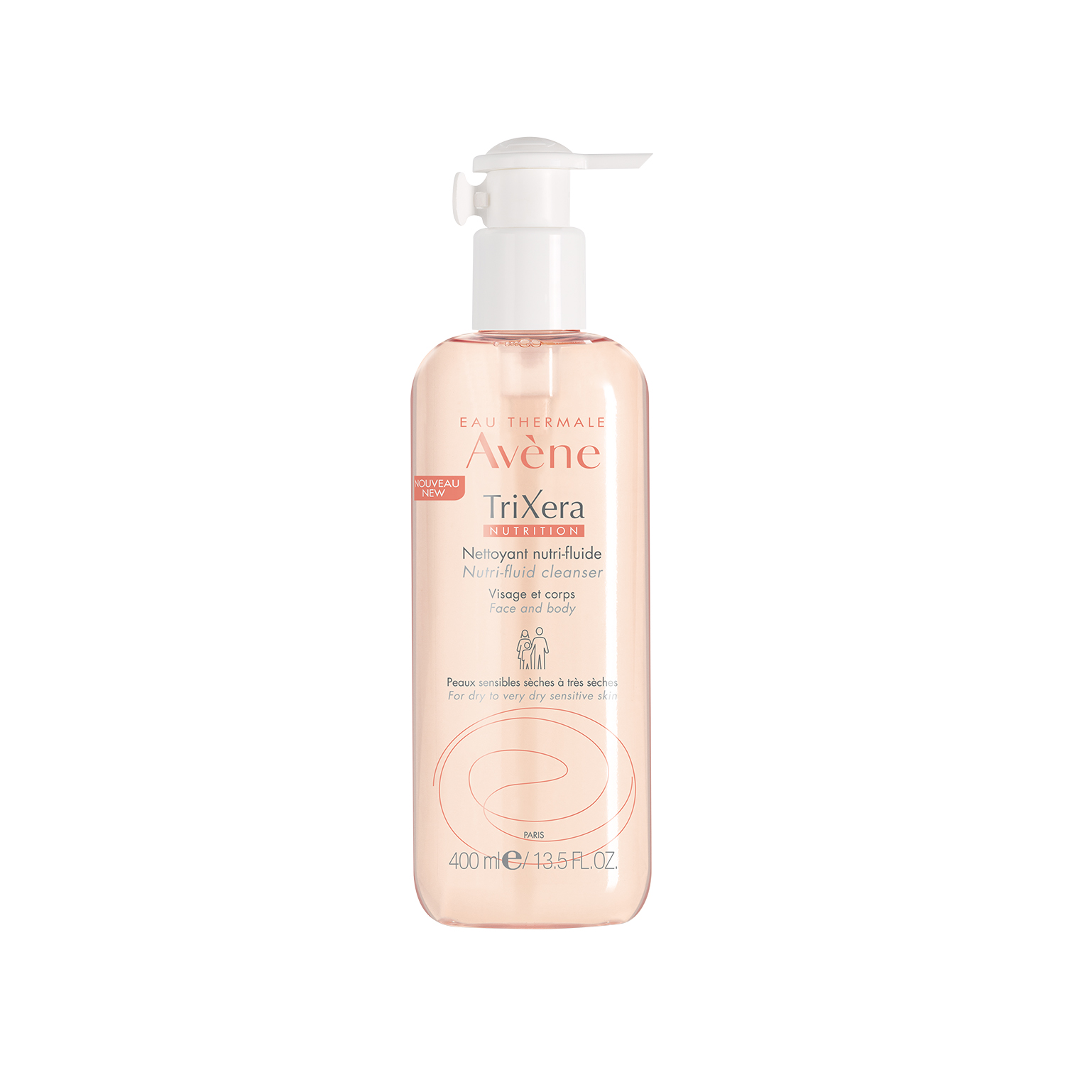 Avene TriXera Nutrition Nutri-Fluid Cleanser