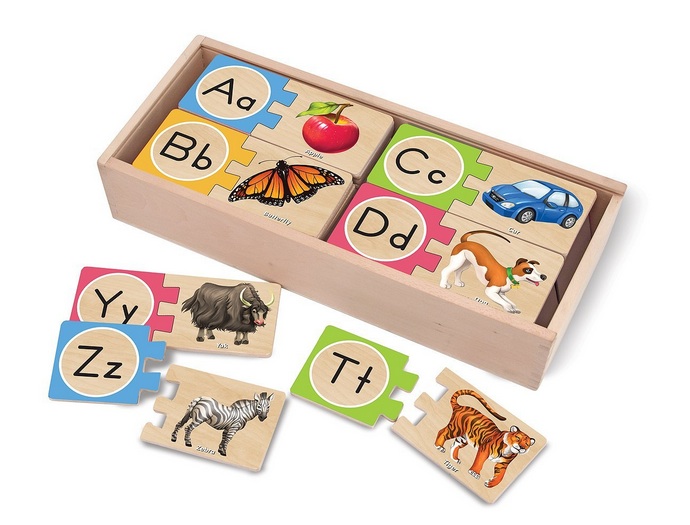 Melissa & Doug Self-Correcting Letter Puzzle