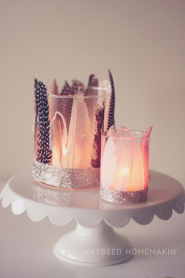 Feather Votives