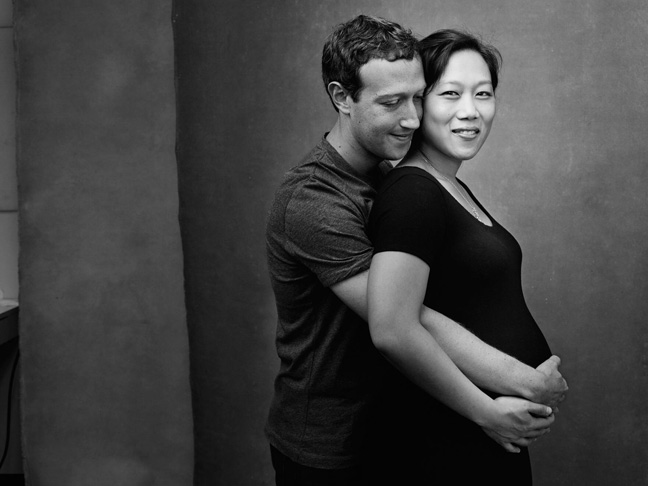 Mark Zuckerberg & Priscilla Chan