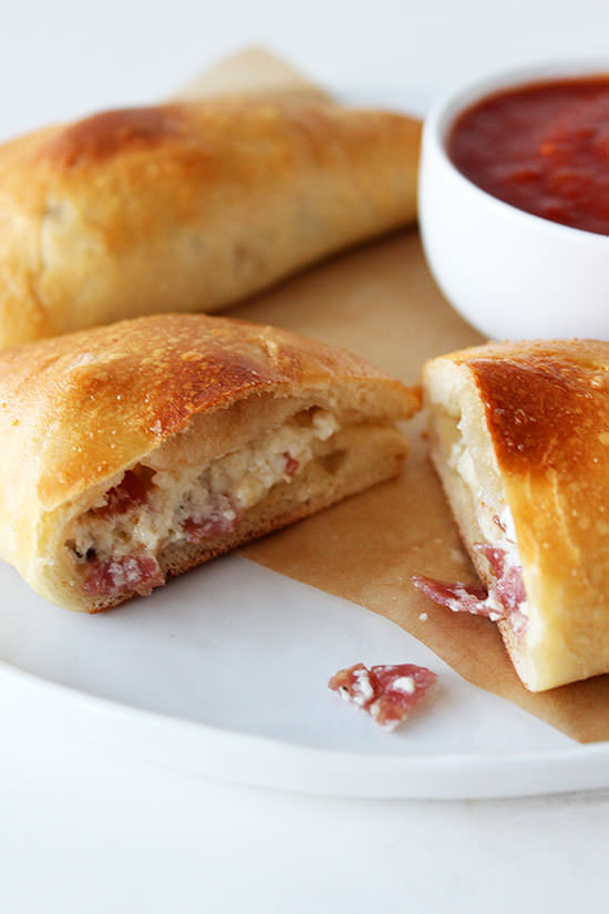 Mini Salami Calzones