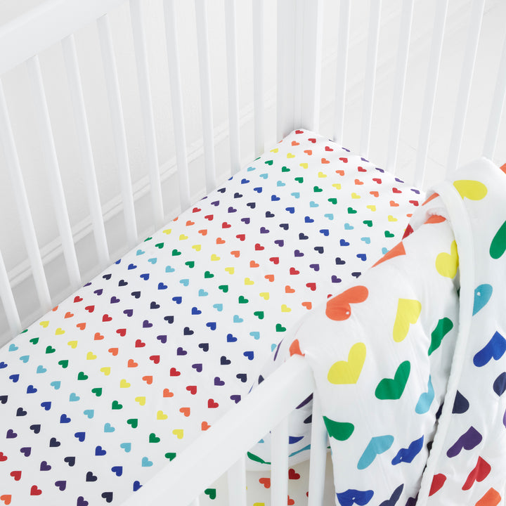 Primary Baby Crib Fitted Sheet