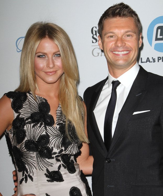 Julianne Hough and Ryan Seacrest