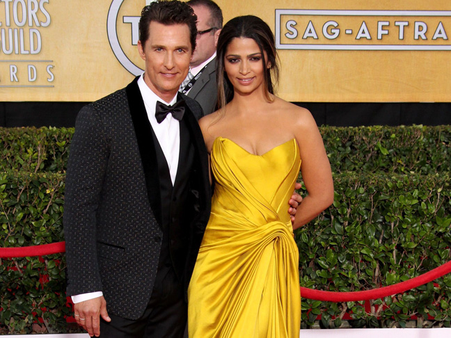 Matthew McConaughey & Camila Alves