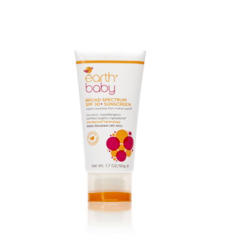 Earth Baby Broad Spectrum SPF 30+ Sunscreen