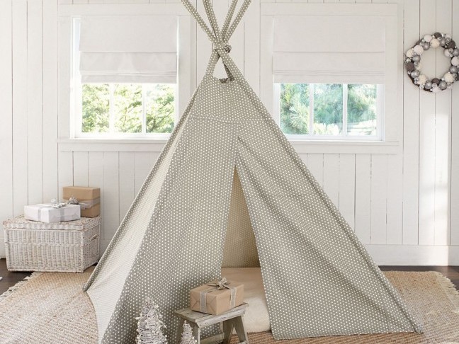 Grey Mini-Dot Teepee from West Elm 