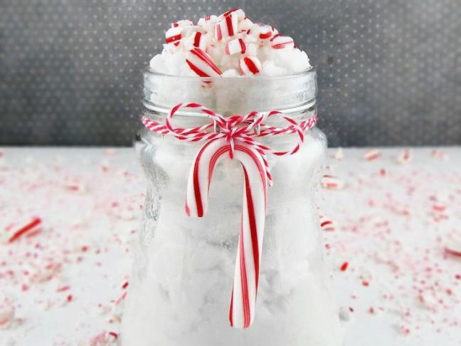 Candy Cane Sugar Scrub