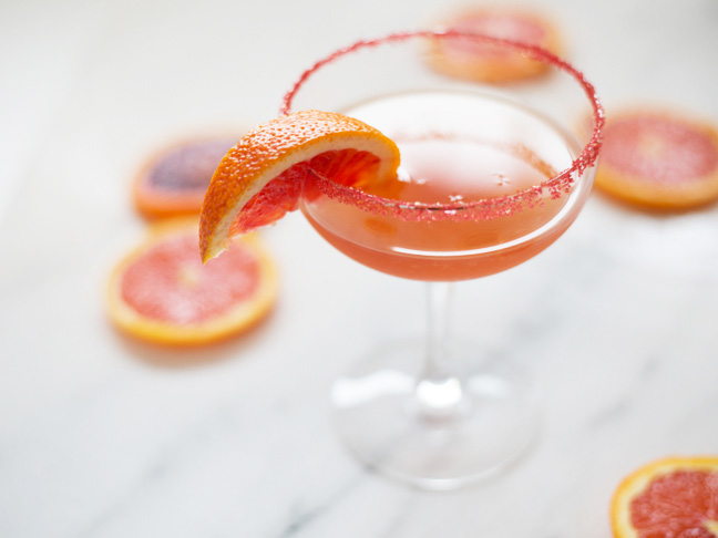 Blood Orange Sidecar