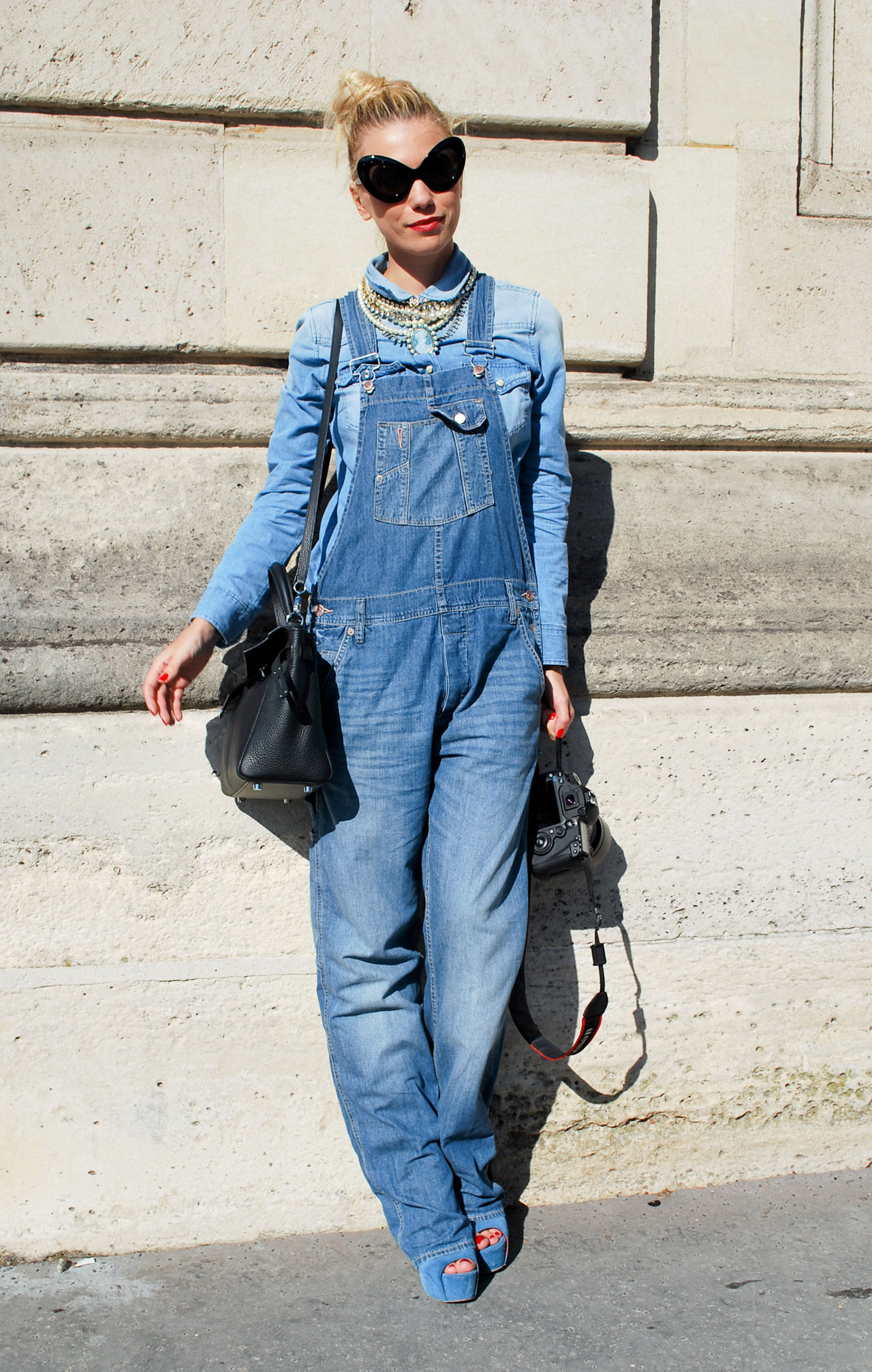 Denim Overalls