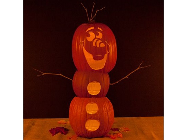 Carved Olaf