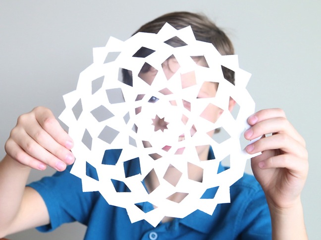 DIY Paper Snowflakes