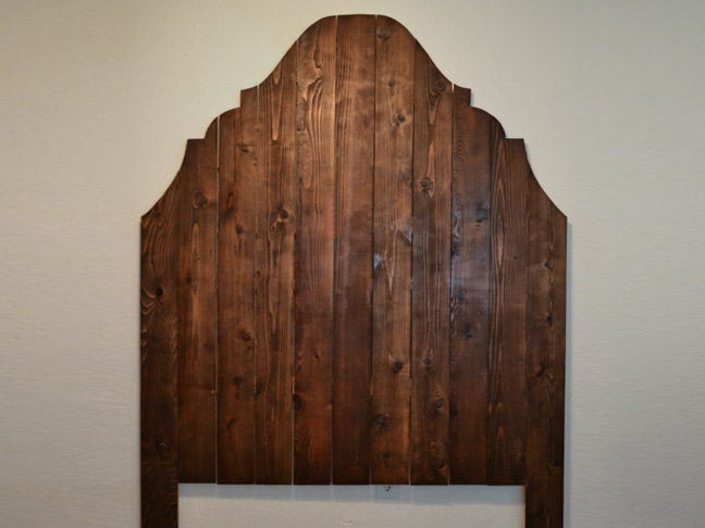 Cedar Plank Headboard