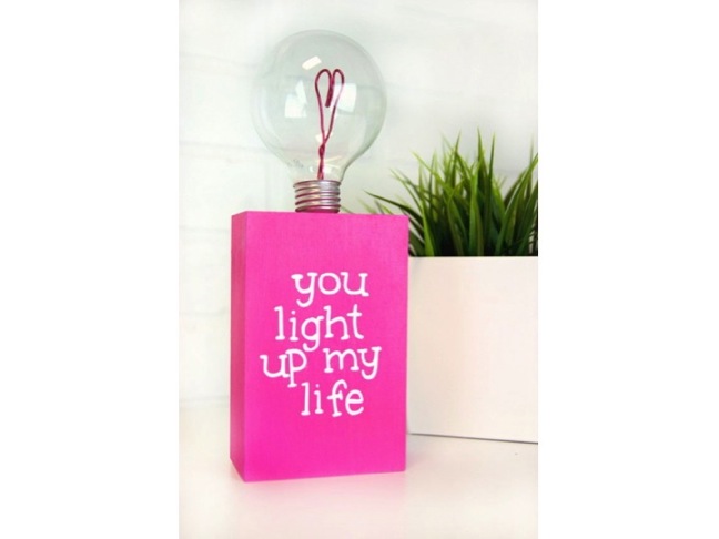 DIY Light Bulb Gift