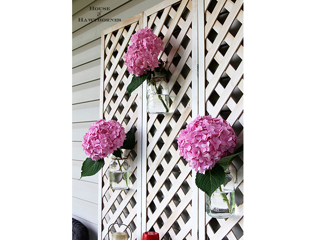 Hanging Lattice Garden