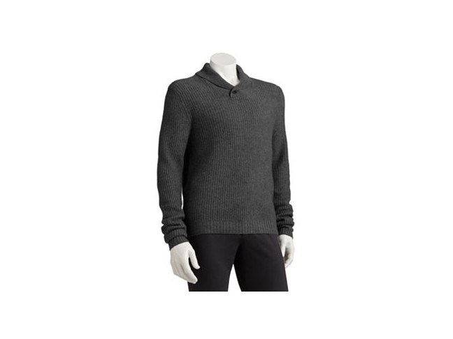 Marc Anthony Cashmere Shawl-Collar Sweater