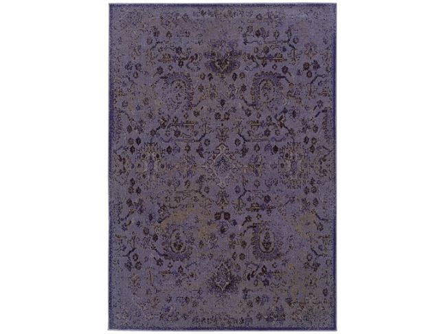 Overdyed Oushak Rug