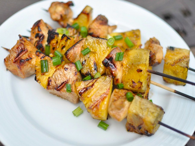 Chicken Pineapple Kabobs