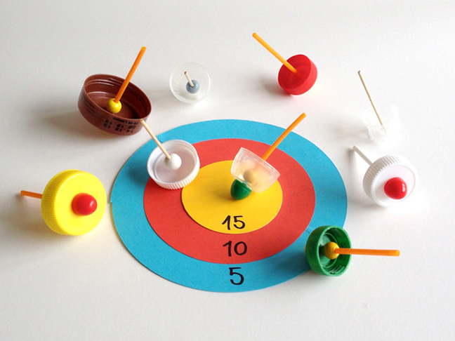 DIY Spinning Top Game