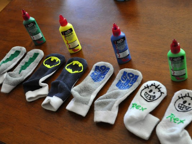 Personalized No-Skid Socks