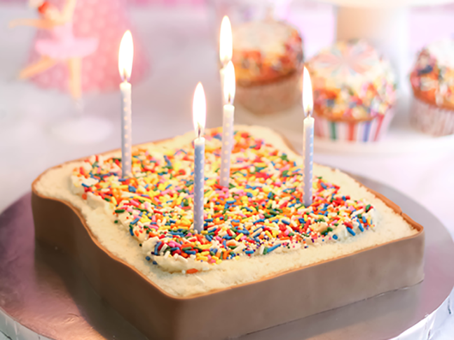 Fairy Bread Party Cake