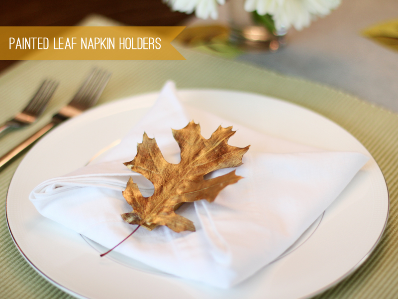 Leaf Napkin Holder